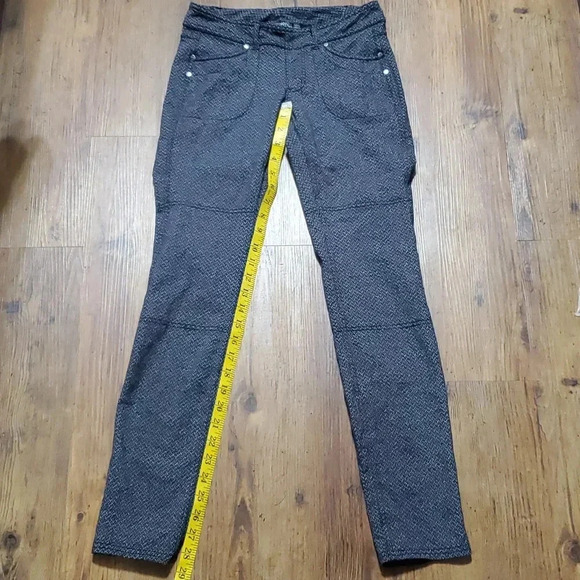 Athleta Grey black tweed knit comfort stretch pants with pockets - Picture 1 of 9